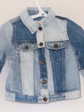 Baby Gap 1969 Patchwork Denim Jacket - Tag 4T (Fits like 3T)